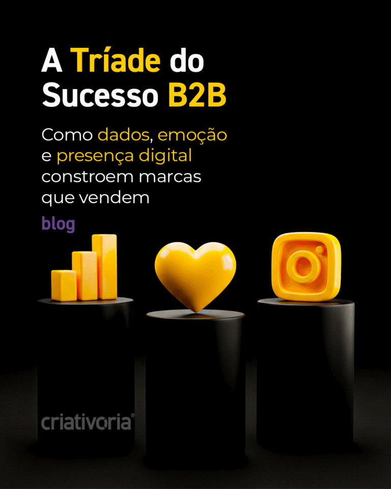 Leia mais sobre o artigo A Tríade do Sucesso B2B – Como dados, emoção e presença digital constroem marcas que vendem